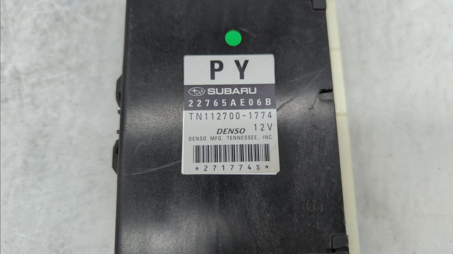2013-2014 Subaru Legacy PCM Engine Control Computer ECU ECM PCU OEM P/N:22765AE06E 22765AE06A, 22765AE06C Fits Fits 2013 201