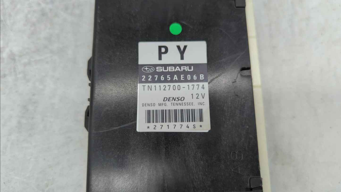 2013-2014 Subaru Legacy PCM Engine Control Computer ECU ECM PCU OEM P/N:22765AE06E 22765AE06A, 22765AE06C Fits Fits 2013 201