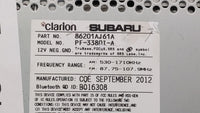 2012-2014 Subaru Legacy Radio AM FM Cd Player Receiver Replacement P/N:86201AJ61A Fits Fits 2012 2013 2014 OEM Used Auto Par