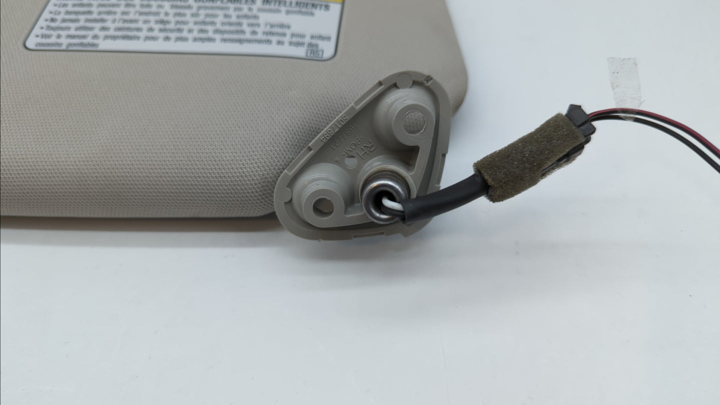 2010-2014 Subaru Legacy Sun Visor Shade Replacement Passenger Right Mirror Fits Fits 2010 2011 2012 2013 2014 OEM Used Auto 