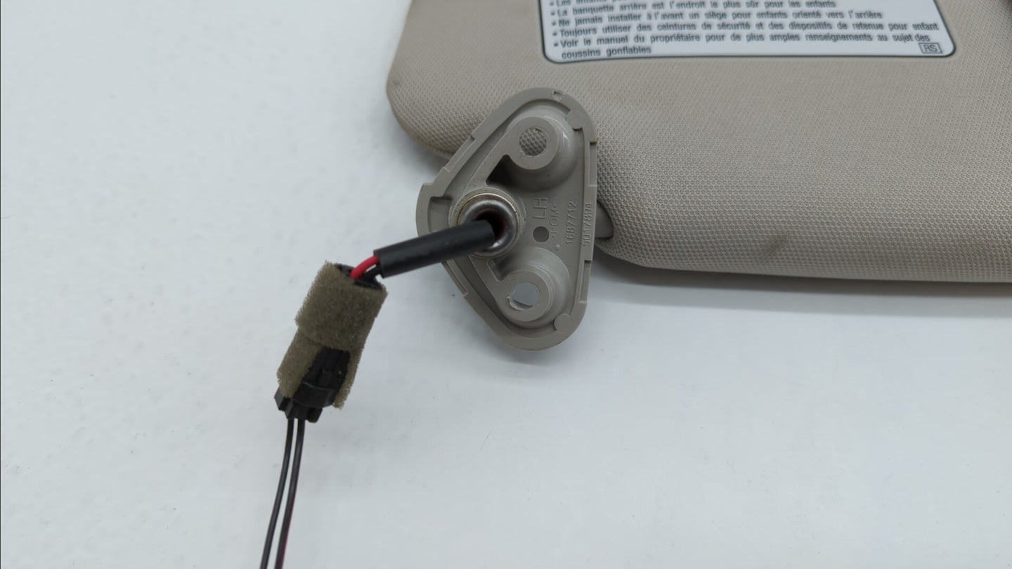 2010-2014 Subaru Legacy Sun Visor Shade Replacement Driver Left Mirror Fits Fits 2010 2011 2012 2013 2014 OEM Used Auto Part