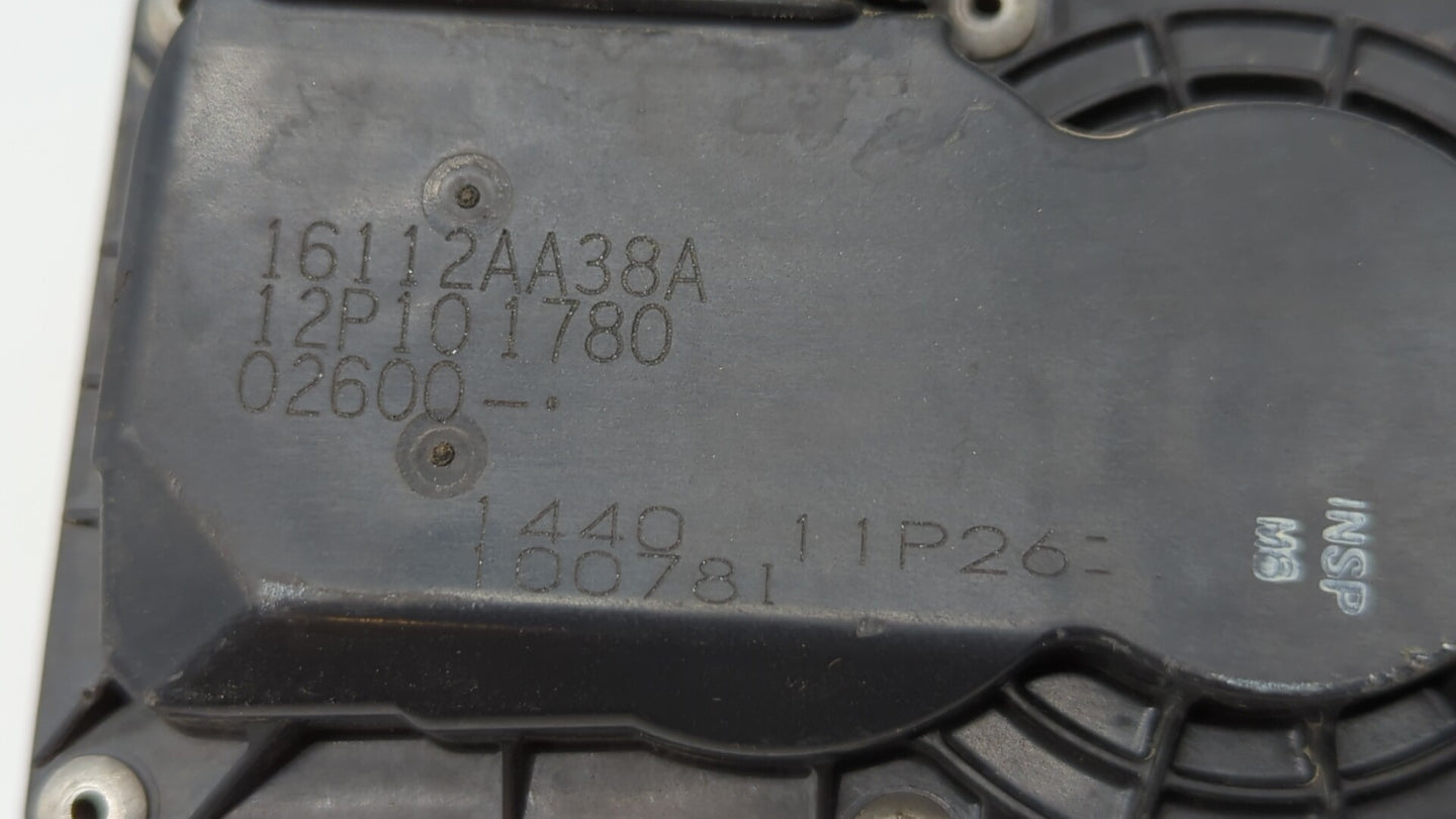 2013-2019 Subaru Legacy Throttle Body P/N:16112AA38A Fits Fits 2013 2014 2015 2016 2017 2018 2019 OEM Used Auto Parts - Oemu