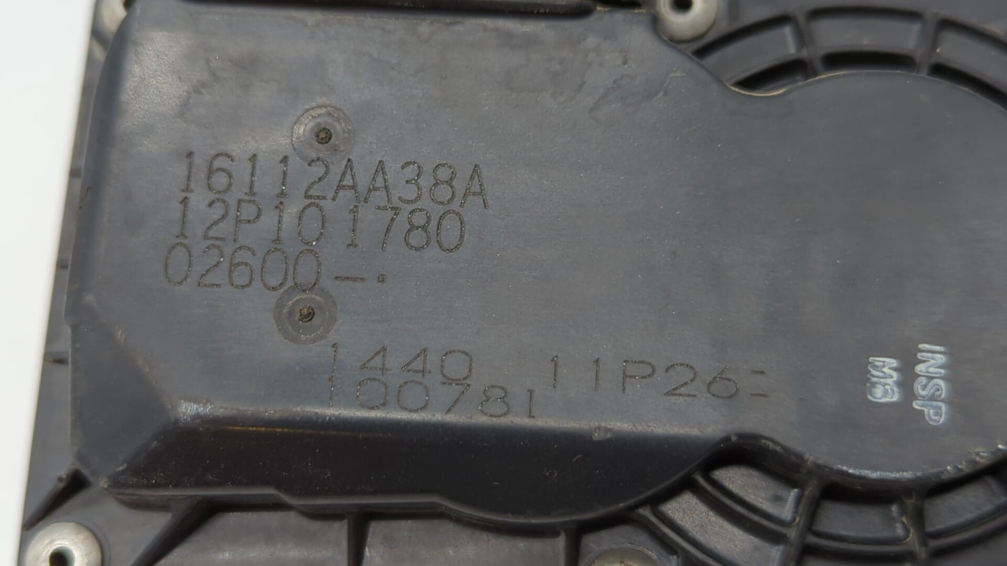 2013-2019 Subaru Legacy Throttle Body P/N:16112AA38A Fits Fits 2013 2014 2015 2016 2017 2018 2019 OEM Used Auto Parts - Oemu