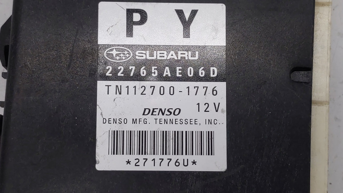 2013-2014 Subaru Legacy PCM Engine Control Computer ECU ECM PCU OEM P/N:22765AE06E 22765AE06A, 22765AE06C Fits Fits 2013 201