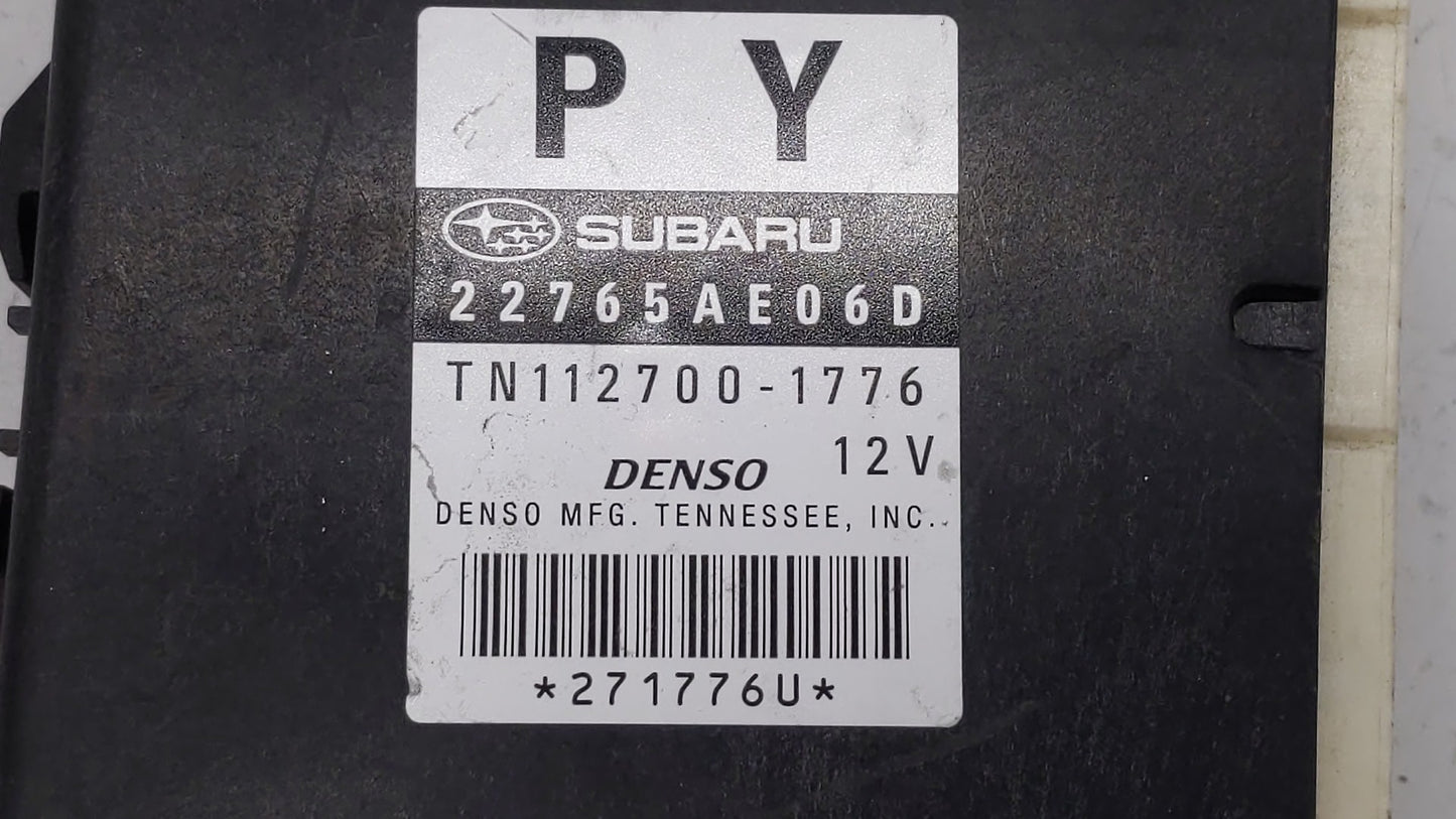 2013-2014 Subaru Legacy PCM Engine Control Computer ECU ECM PCU OEM P/N:22765AE06E 22765AE06A, 22765AE06C Fits Fits 2013 201