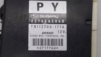 2013-2014 Subaru Legacy PCM Engine Control Computer ECU ECM PCU OEM P/N:22765AE06E 22765AE06A, 22765AE06C Fits Fits 2013 201