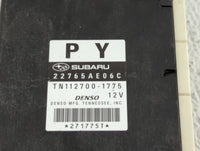 2013-2014 Subaru Legacy PCM Engine Control Computer ECU ECM PCU OEM P/N:22765AE06E 22765AE06A, 22765AE06C Fits Fits 2013 201