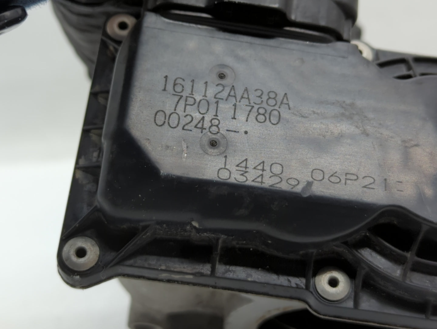 2013-2019 Subaru Legacy Throttle Body P/N:16112AA38A Fits Fits 2013 2014 2015 2016 2017 2018 2019 OEM Used Auto Parts - Oemu
