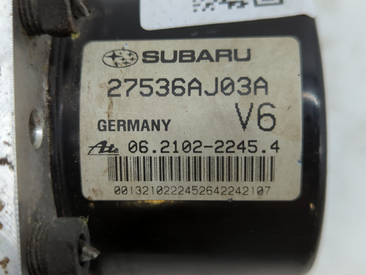 2013-2014 Subaru Legacy Anti-Lock Brake ABS Pump Module Actuator OEM P/N:27536AJ03B 27536AJ03A, 27536AJ04B Fits Fits 2013 20