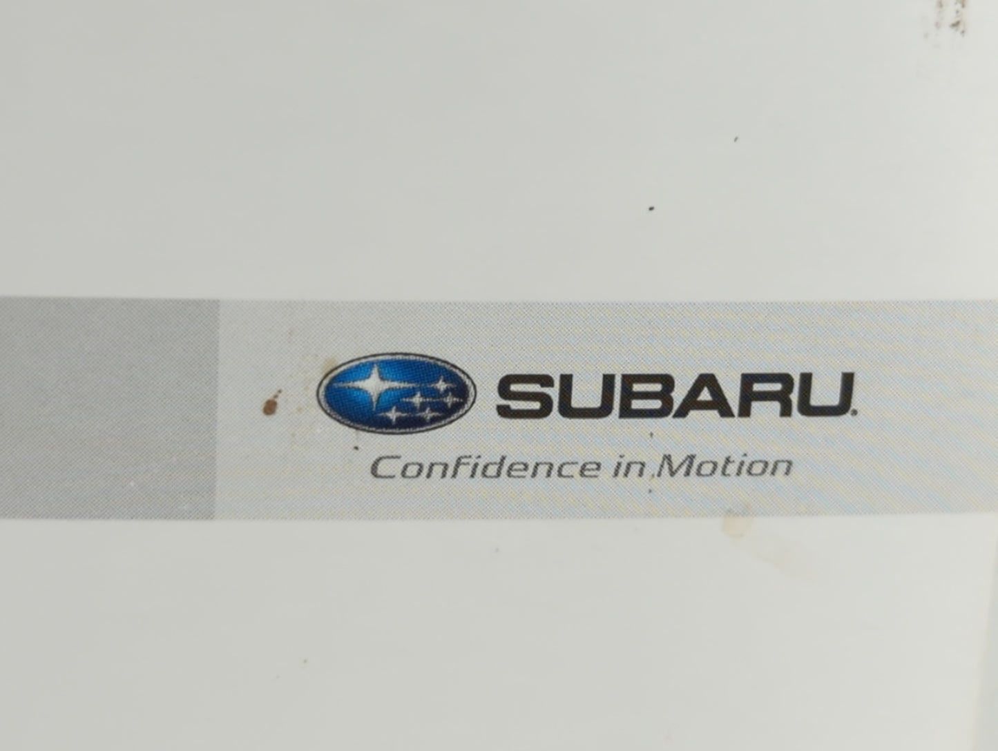 2013 Subaru Legacy Owners Manual Book Guide OEM Used Auto Parts - Oemusedautoparts1.com
