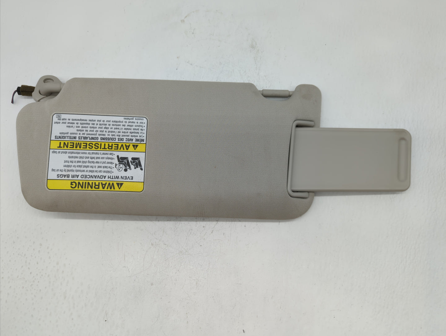 2010-2014 Subaru Legacy Sun Visor Shade Replacement Passenger Right Mirror Fits Fits 2010 2011 2012 2013 2014 OEM Used Auto 