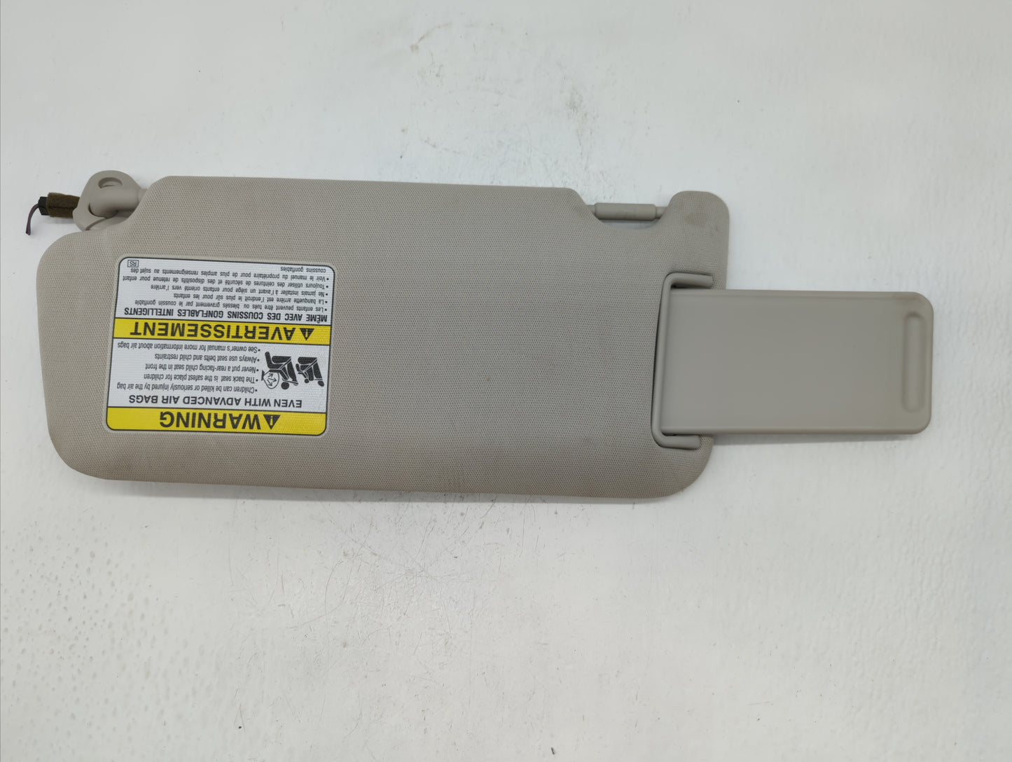 2010-2014 Subaru Legacy Sun Visor Shade Replacement Passenger Right Mirror Fits Fits 2010 2011 2012 2013 2014 OEM Used Auto 