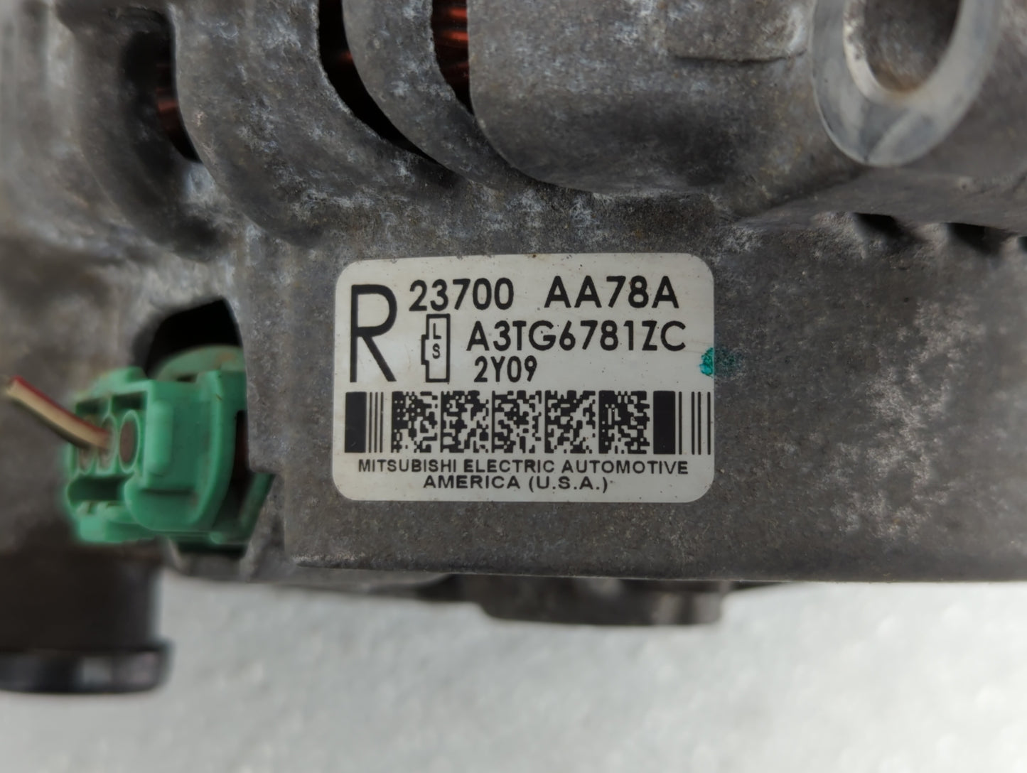 2013-2014 Subaru Legacy Alternator Replacement Generator Charging Assembly Engine OEM P/N:23700 AA78A Fits Fits 2013 2014 OE