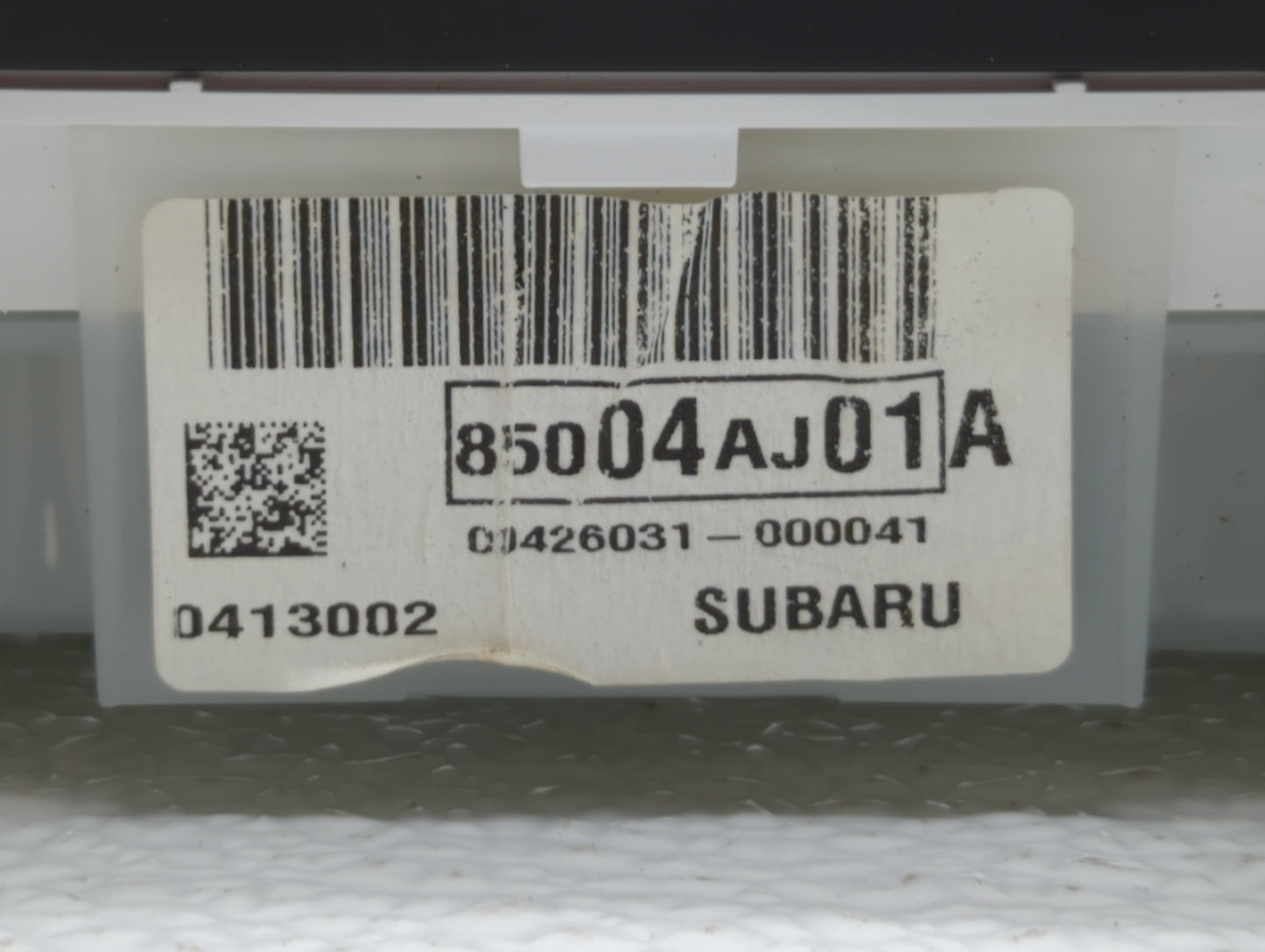 2013-2014 Subaru Legacy Instrument Cluster Speedometer Gauges P/N:85004AJ01A Fits Fits 2013 2014 OEM Used Auto Parts - Oemus