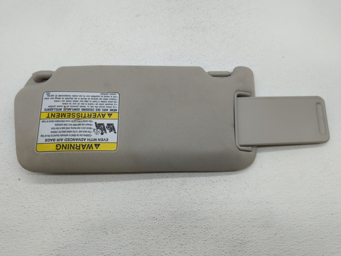 2010-2014 Subaru Legacy Sun Visor Shade Replacement Passenger Right Mirror Fits Fits 2010 2011 2012 2013 2014 OEM Used Auto 