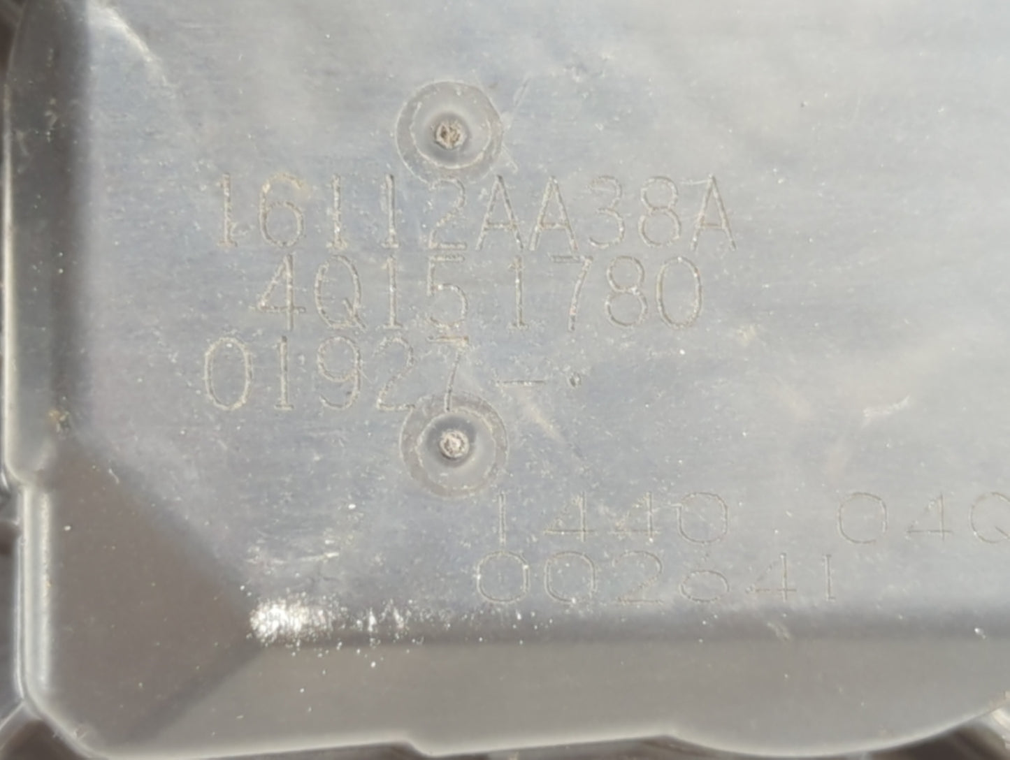 2013-2019 Subaru Legacy Throttle Body P/N:16112AA38A Fits Fits 2013 2014 2015 2016 2017 2018 2019 OEM Used Auto Parts - Oemu