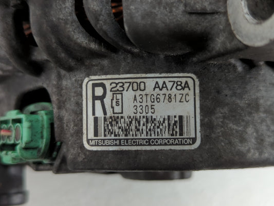 2013-2014 Subaru Legacy Alternator Replacement Generator Charging Assembly Engine OEM P/N:23700 AA78A Fits Fits 2013 2014 OEM Used Auto Parts
