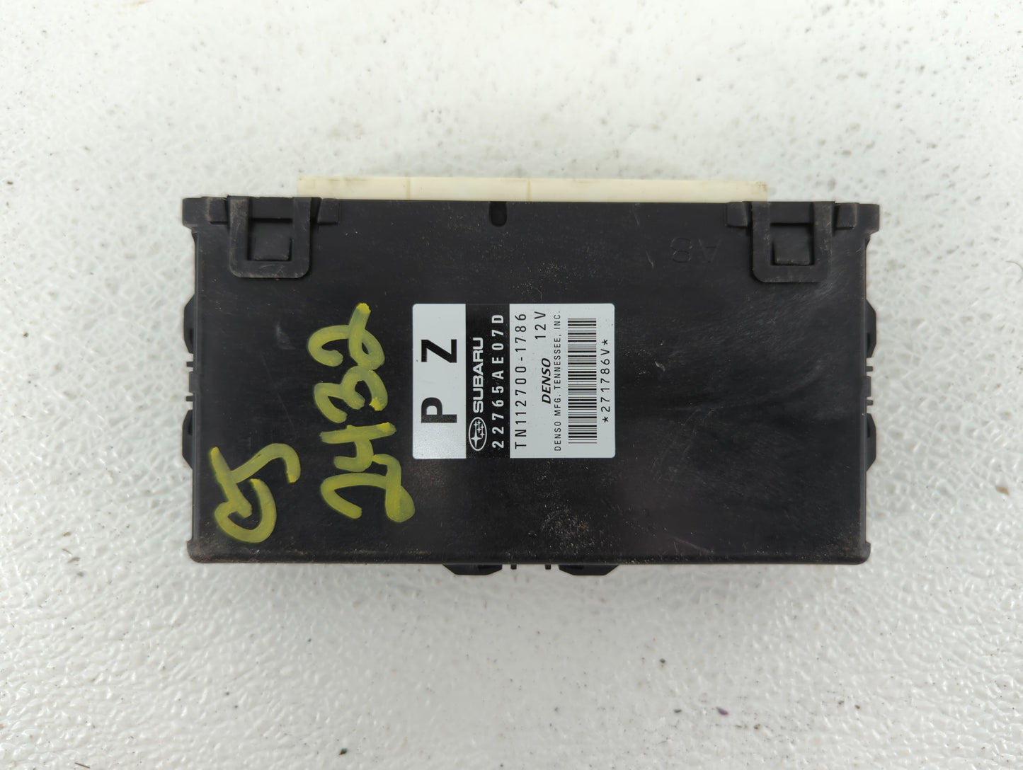 2013-2014 Subaru Legacy PCM Engine Control Computer ECU ECM PCU OEM P/N:22765AE07D 22765AE07B, 89661-08380 Fits Fits 2013 20