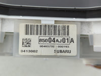 2013-2014 Subaru Legacy Instrument Cluster Speedometer Gauges P/N:85004AJ01A Fits Fits 2013 2014 OEM Used Auto Parts - Oemus