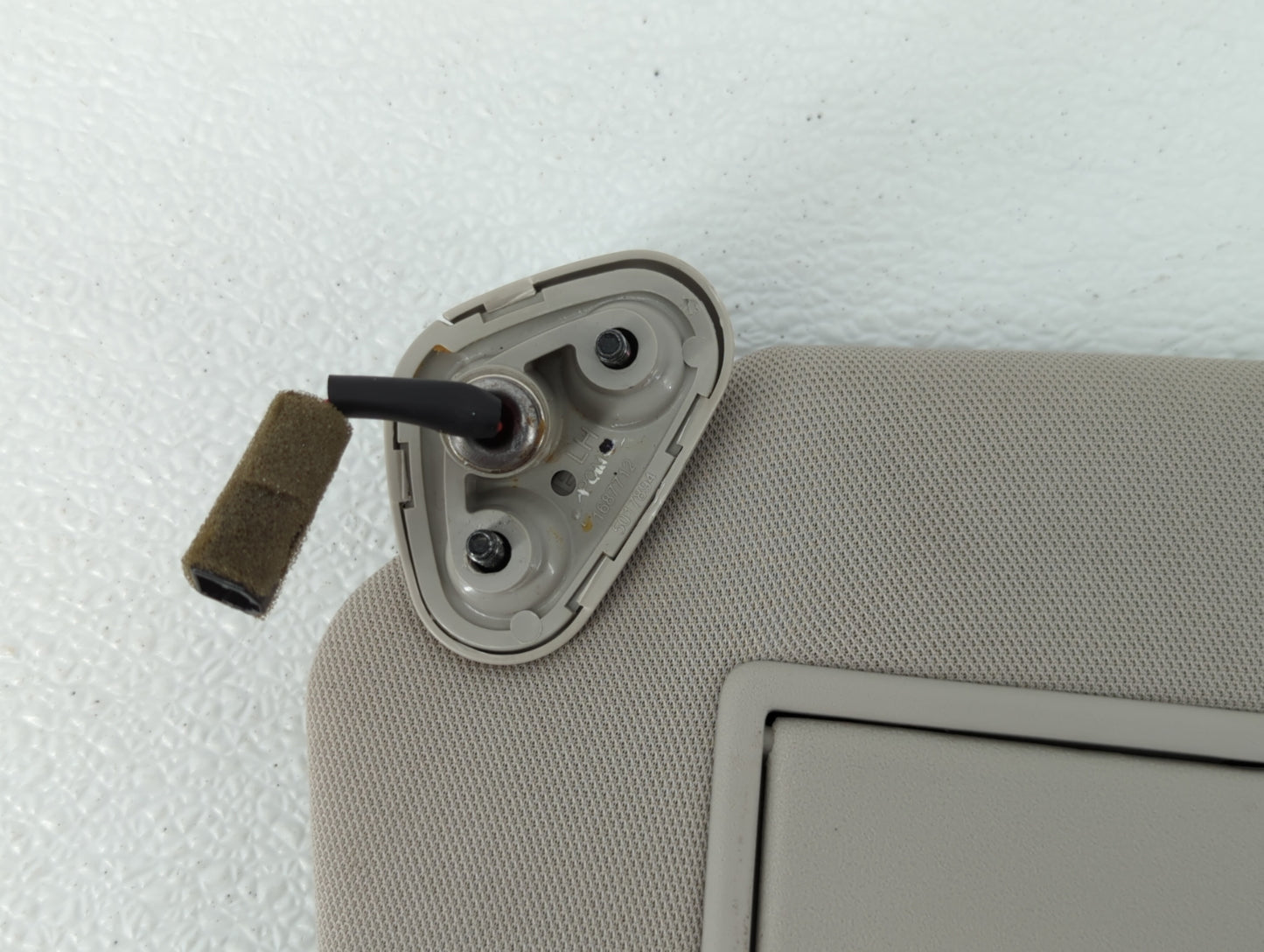 2010-2014 Subaru Legacy Sun Visor Shade Replacement Driver Left Mirror Fits Fits 2010 2011 2012 2013 2014 OEM Used Auto Part
