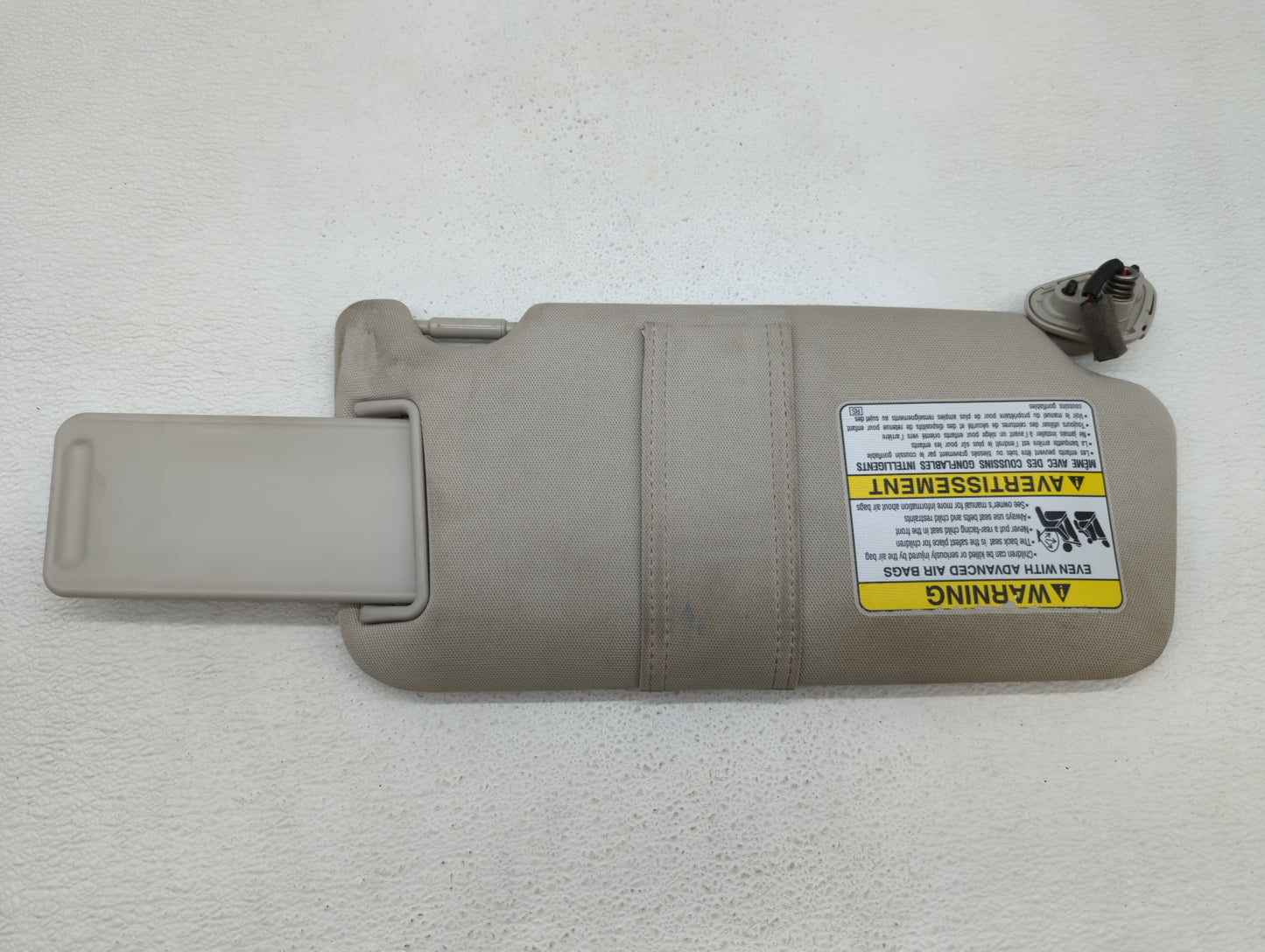 2012-2014 Subaru Legacy Sun Visor Shade Replacement Driver Left Mirror Fits Fits 2012 2013 2014 OEM Used Auto Parts - Oemuse