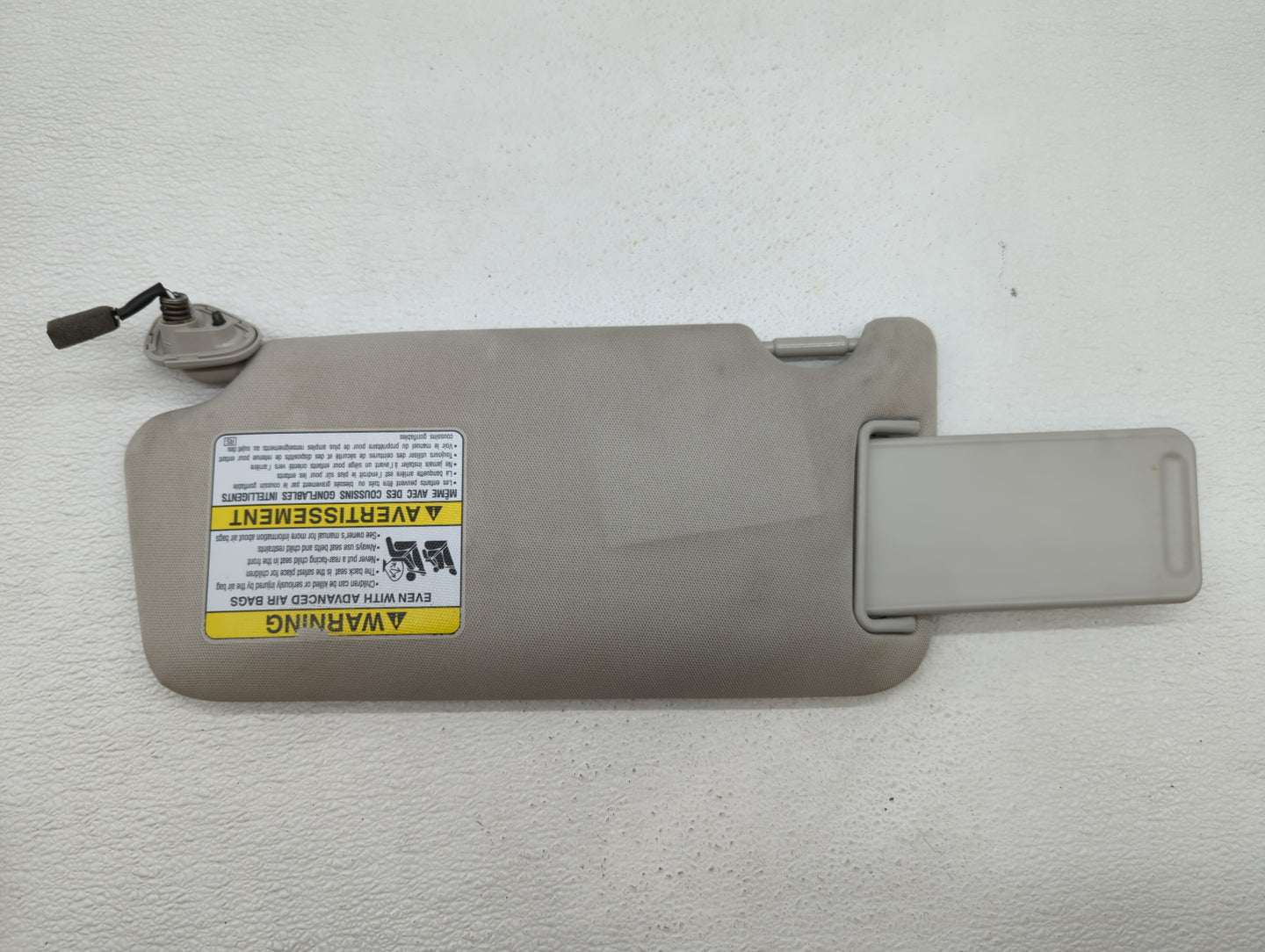 2012-2014 Subaru Legacy Sun Visor Shade Replacement Passenger Right Mirror Fits Fits 2012 2013 2014 OEM Used Auto Parts - Oe