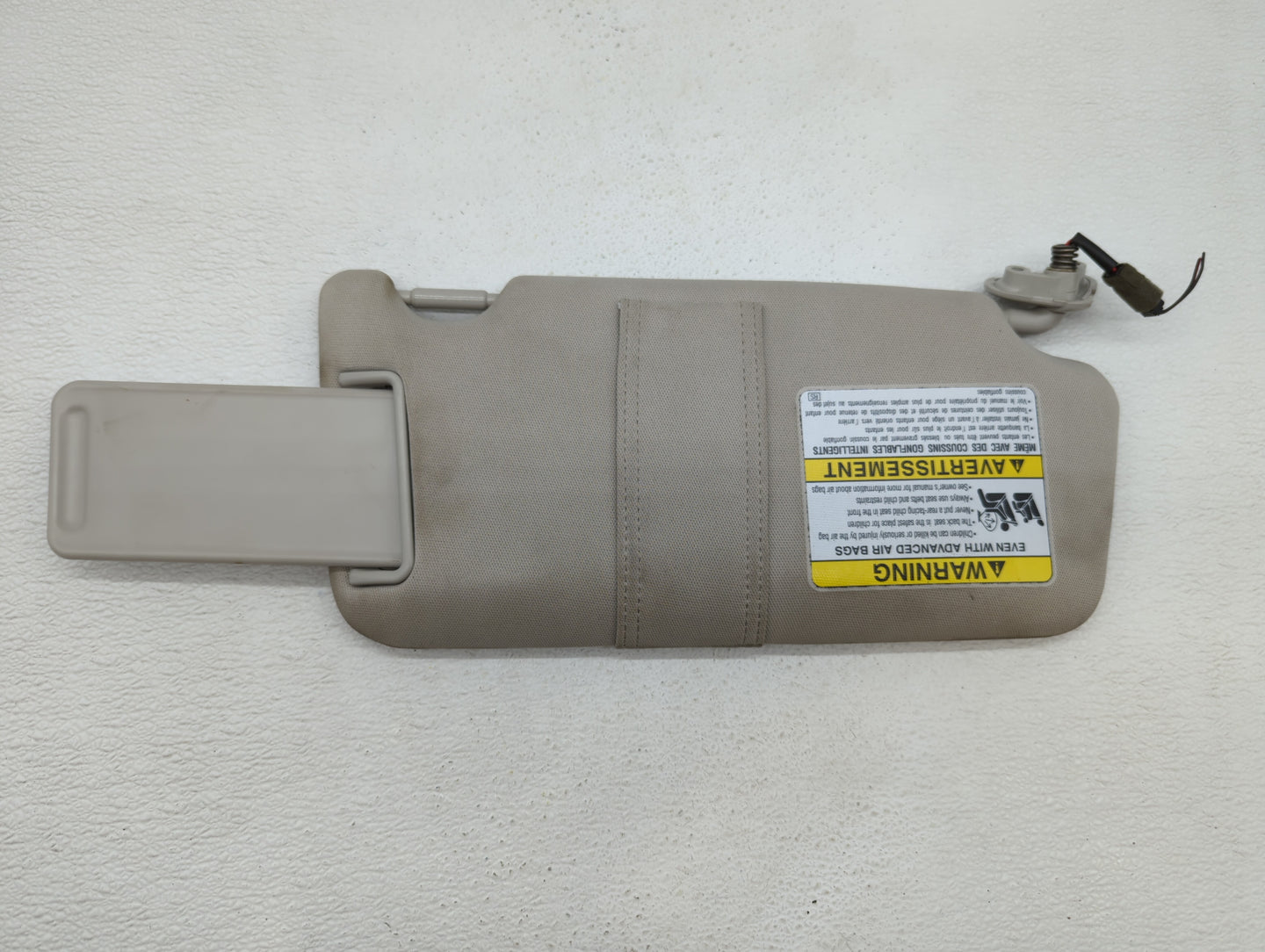 2010-2014 Subaru Legacy Sun Visor Shade Replacement Driver Left Mirror Fits Fits 2010 2011 2012 2013 2014 OEM Used Auto Part