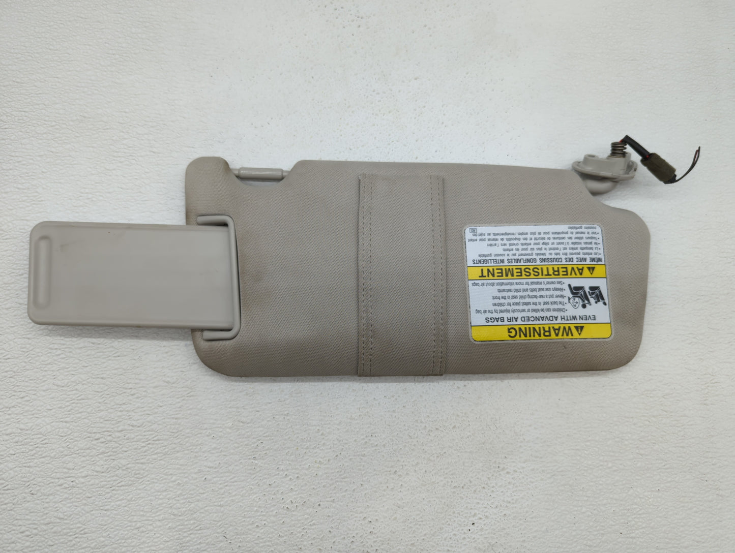 2010-2014 Subaru Legacy Sun Visor Shade Replacement Driver Left Mirror Fits Fits 2010 2011 2012 2013 2014 OEM Used Auto Part