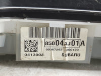 2013-2014 Subaru Legacy Instrument Cluster Speedometer Gauges P/N:85004AJ01A Fits Fits 2013 2014 OEM Used Auto Parts - Oemus
