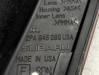 2010-2014 Subaru Legacy Tail Light Assembly Driver Left OEM P/N:2PA 946 099 Fits Fits 2010 2011 2012 2013 2014 OEM Used Auto