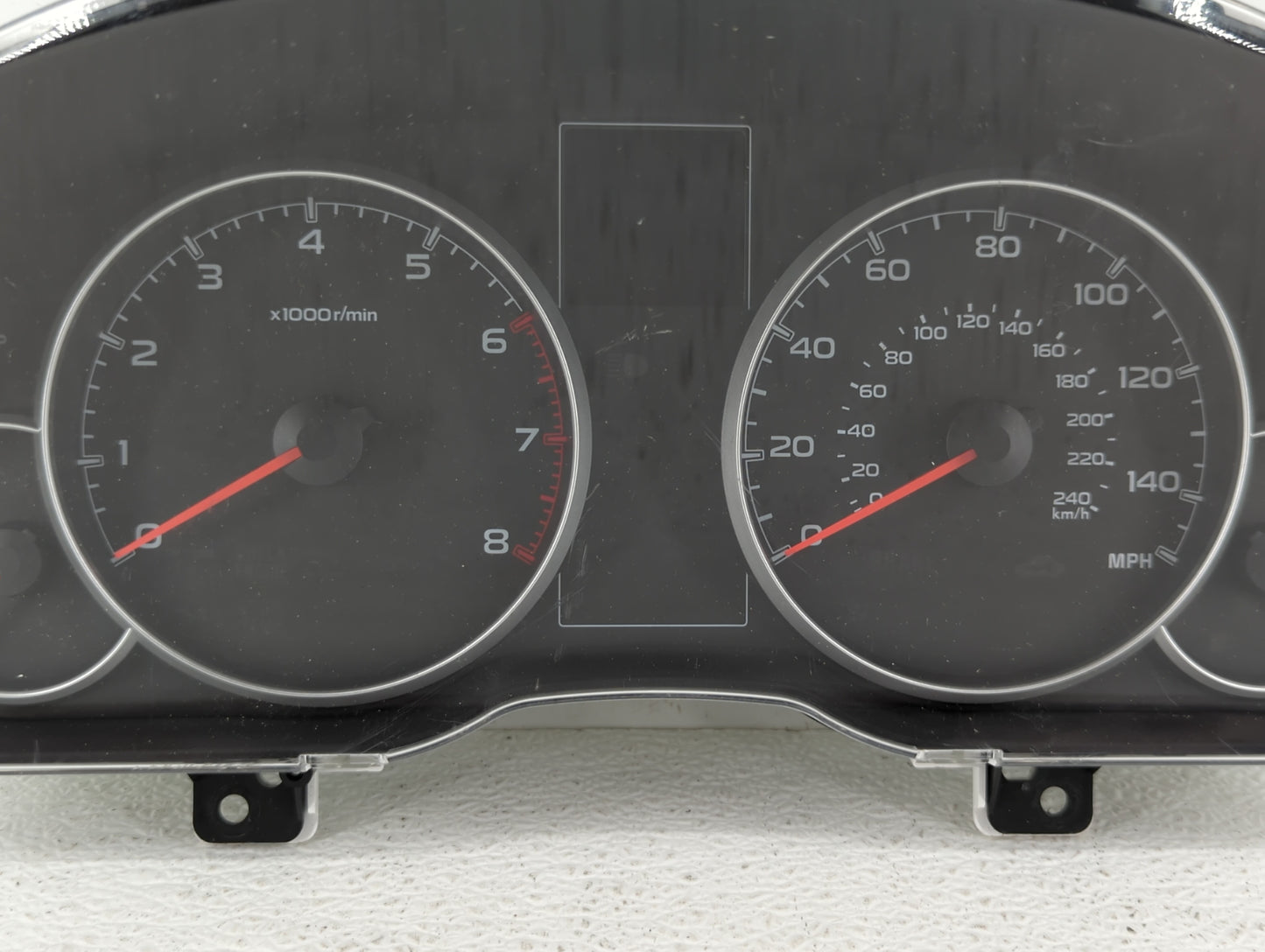 2013-2014 Subaru Legacy Instrument Cluster Speedometer Gauges P/N:85004AJ01A Miles: Fits Fits 2013 2014 OEM Used Auto Parts 