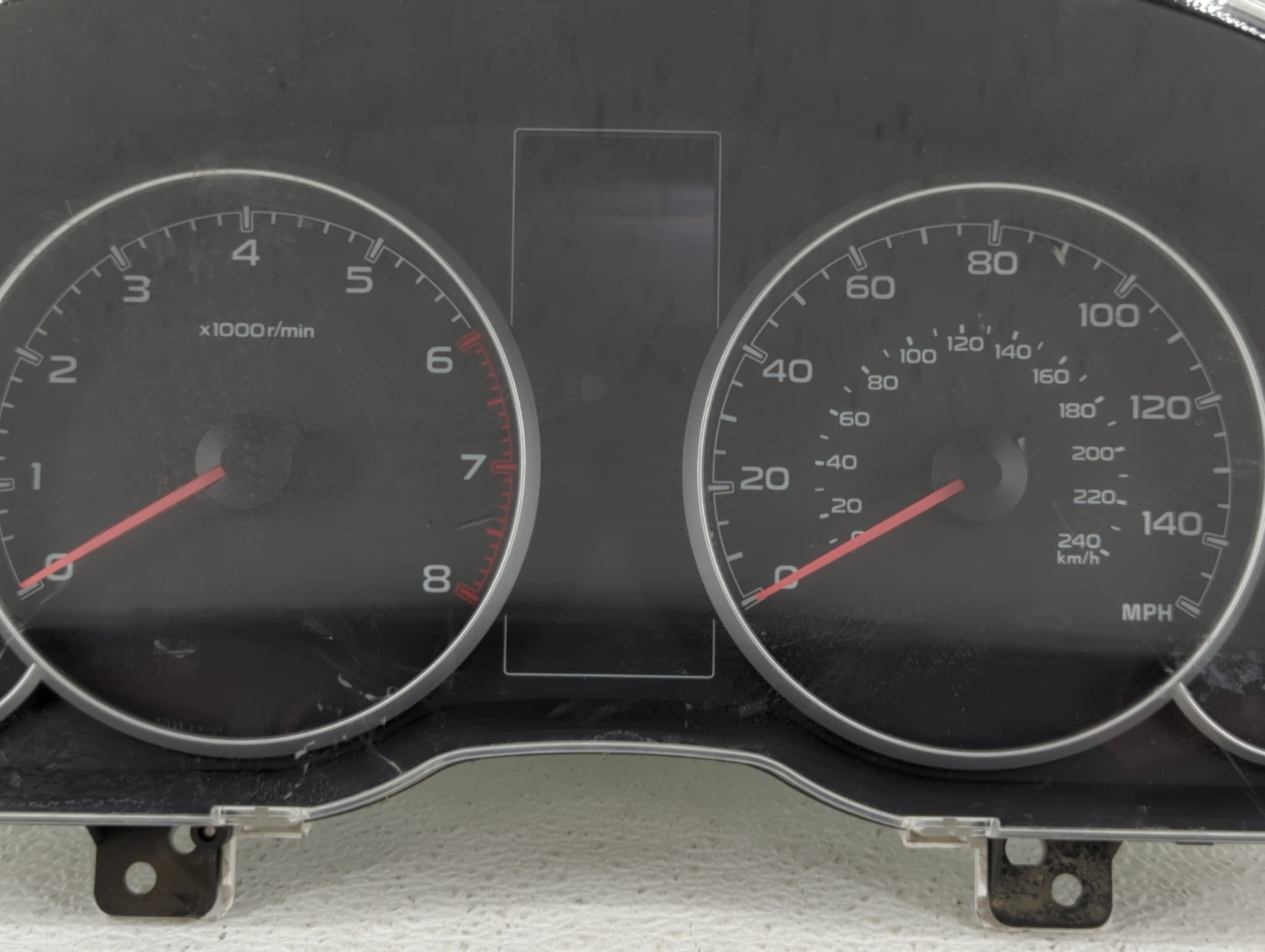 2013-2014 Subaru Legacy Instrument Cluster Speedometer Gauges P/N:85004AJ01A Fits Fits 2013 2014 OEM Used Auto Parts - Oemus