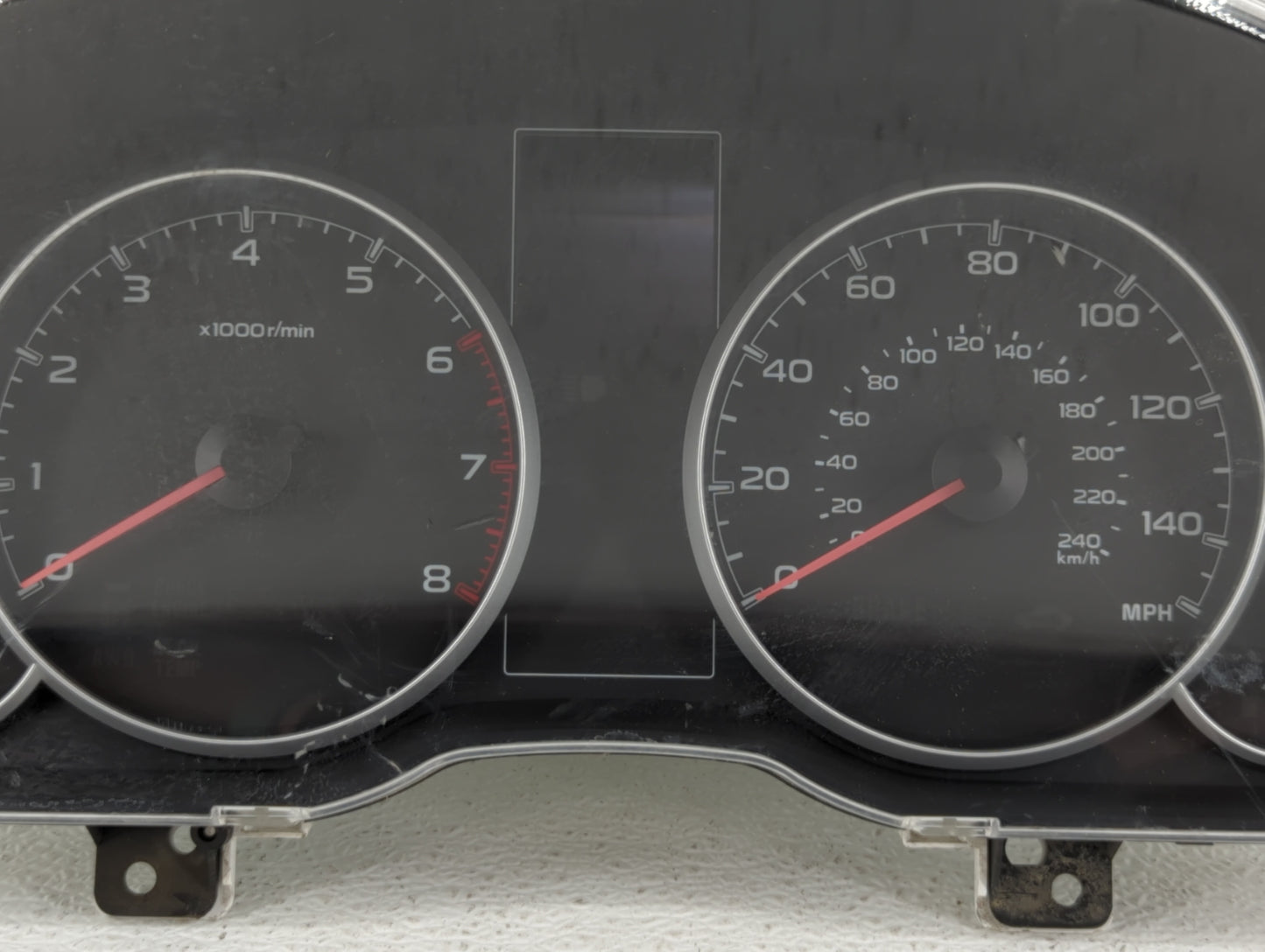 2013-2014 Subaru Legacy Instrument Cluster Speedometer Gauges P/N:85004AJ01A Fits Fits 2013 2014 OEM Used Auto Parts - Oemus