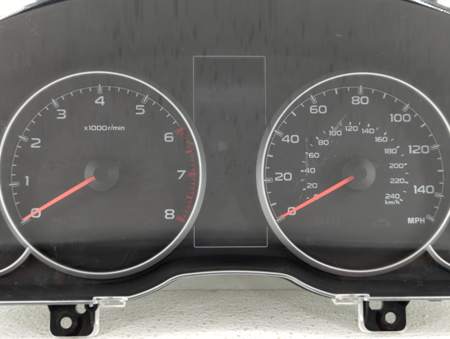 2013-2014 Subaru Legacy Instrument Cluster Speedometer Gauges P/N:85004AJ01A Fits Fits 2013 2014 OEM Used Auto Parts - Oemus