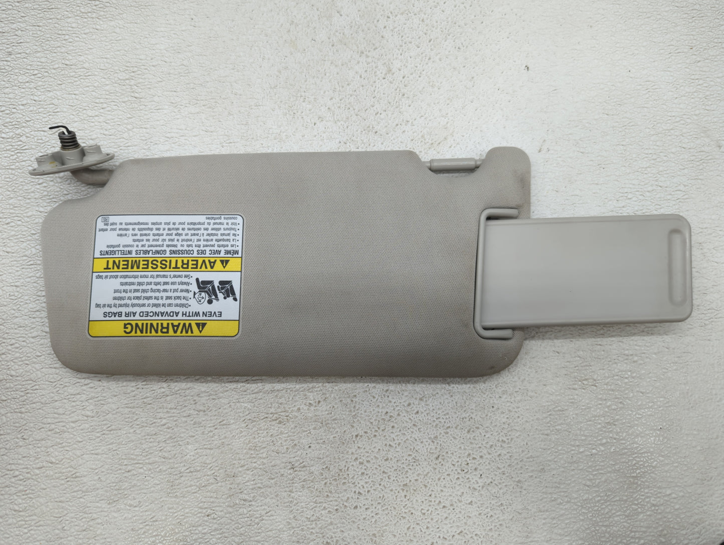2010-2014 Subaru Legacy Sun Visor Shade Replacement Passenger Right Mirror Fits Fits 2010 2011 2012 2013 2014 OEM Used Auto 