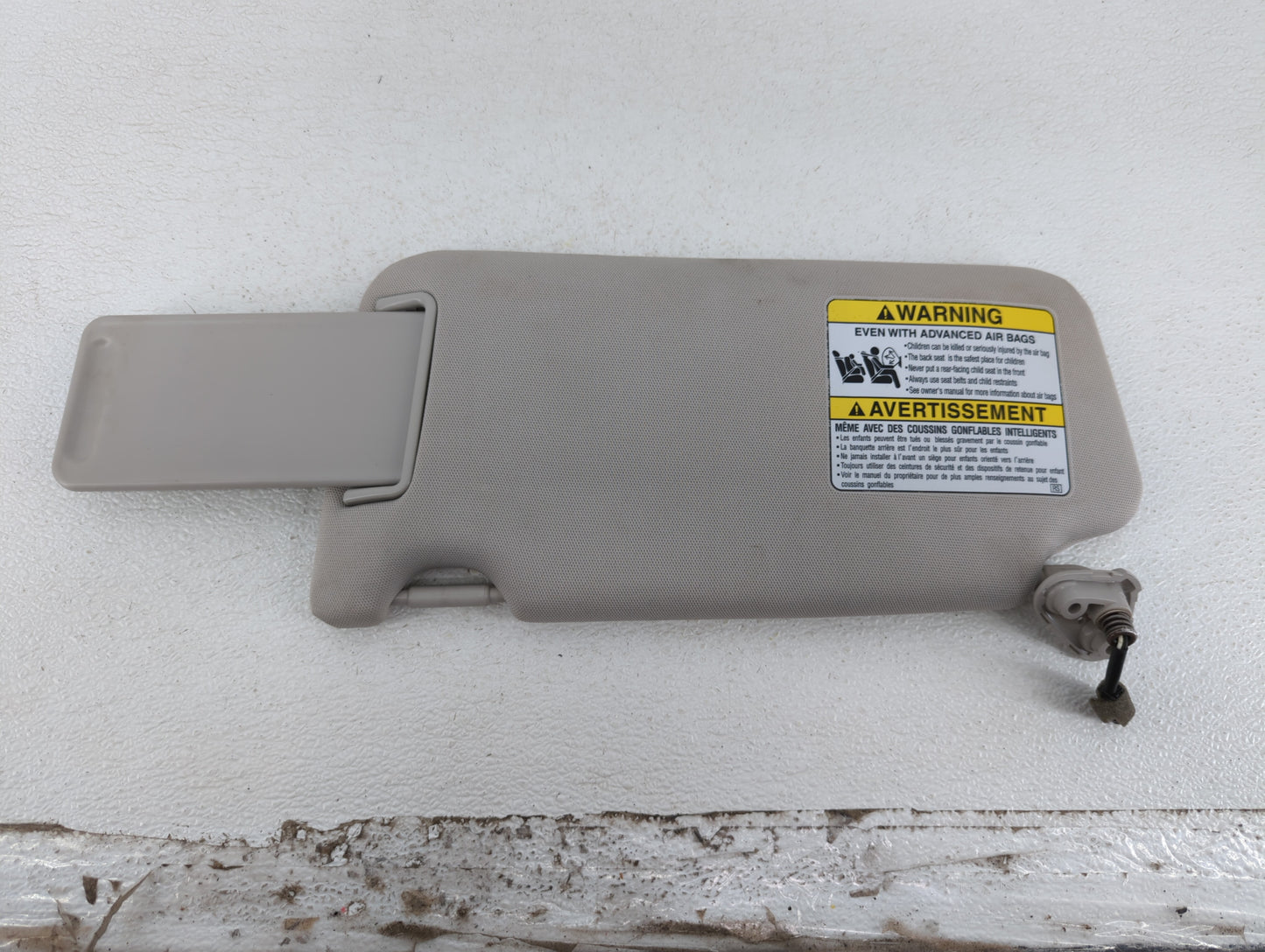 2010-2014 Subaru Legacy Sun Visor Shade Replacement Passenger Right Mirror Fits Fits 2010 2011 2012 2013 2014 OEM Used Auto 