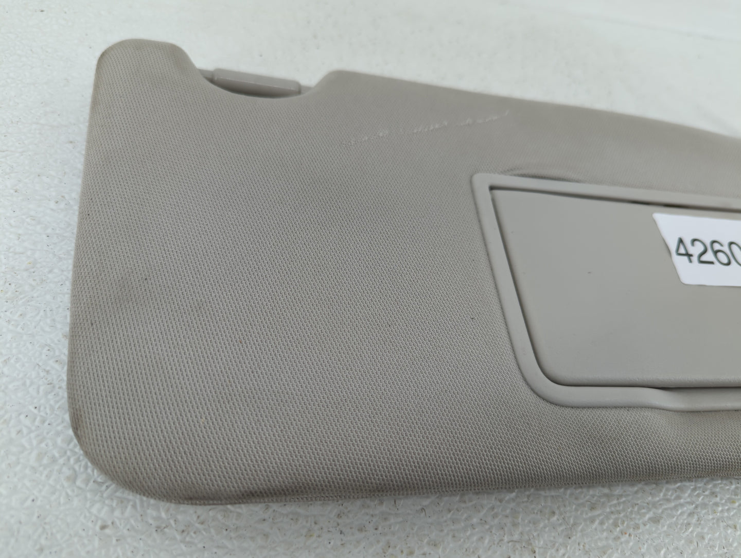 2010-2014 Subaru Legacy Sun Visor Shade Replacement Passenger Right Mirror Fits Fits 2010 2011 2012 2013 2014 OEM Used Auto 