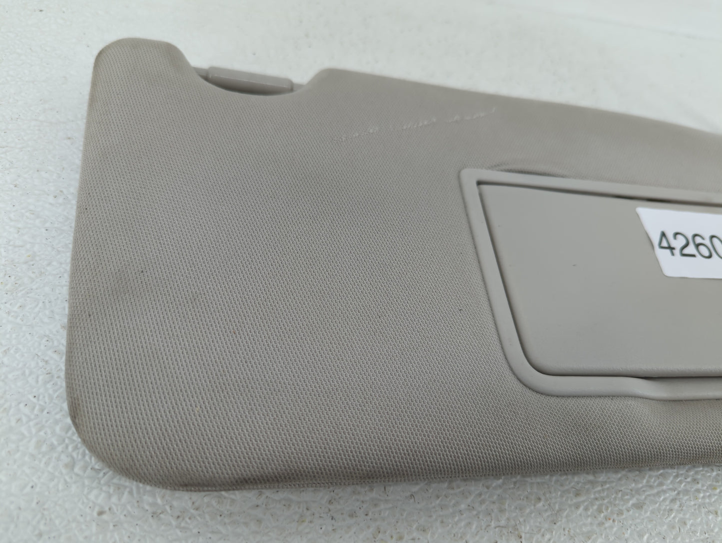 2010-2014 Subaru Legacy Sun Visor Shade Replacement Passenger Right Mirror Fits Fits 2010 2011 2012 2013 2014 OEM Used Auto 