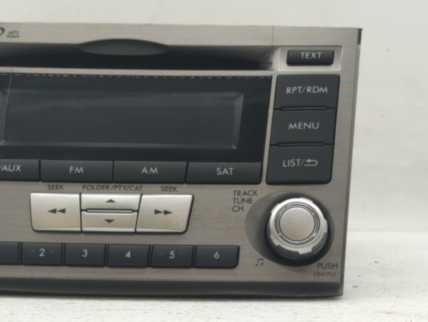 2012-2014 Subaru Legacy Am Fm Cd Player Radio Receiver - Oemusedautoparts1.com