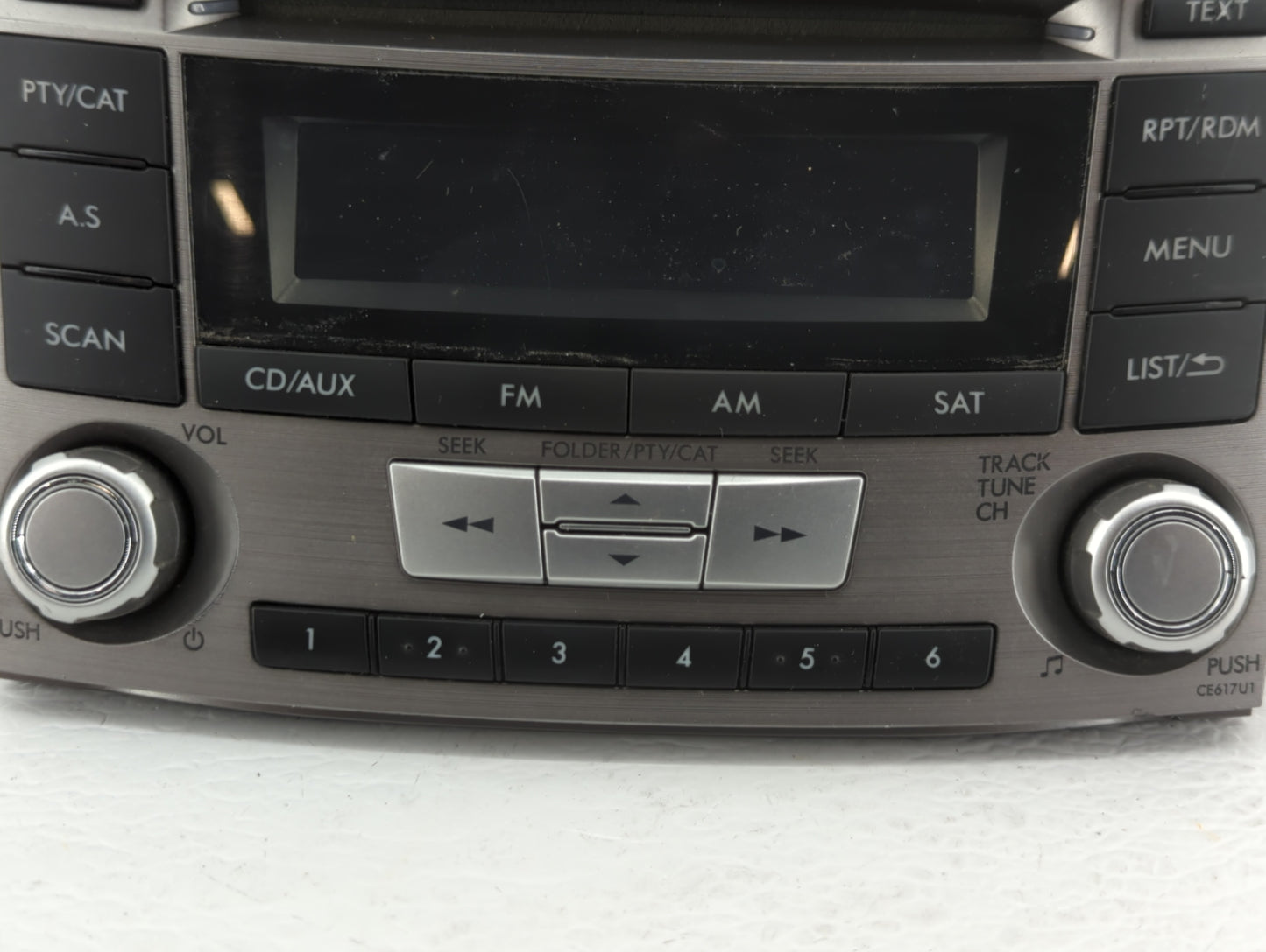 2012-2014 Subaru Legacy Am Fm Cd Player Radio Receiver - Oemusedautoparts1.com