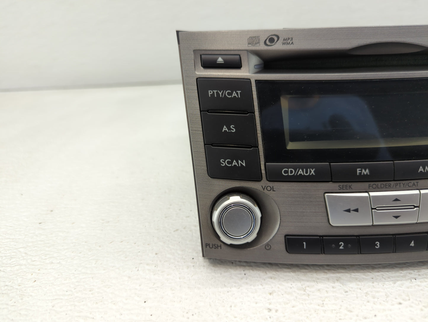 2012-2014 Subaru Legacy Radio AM FM Cd Player Receiver Replacement P/N:86201AJ66A 86201AJ61A Fits Fits 2012 2013 2014 OEM Us