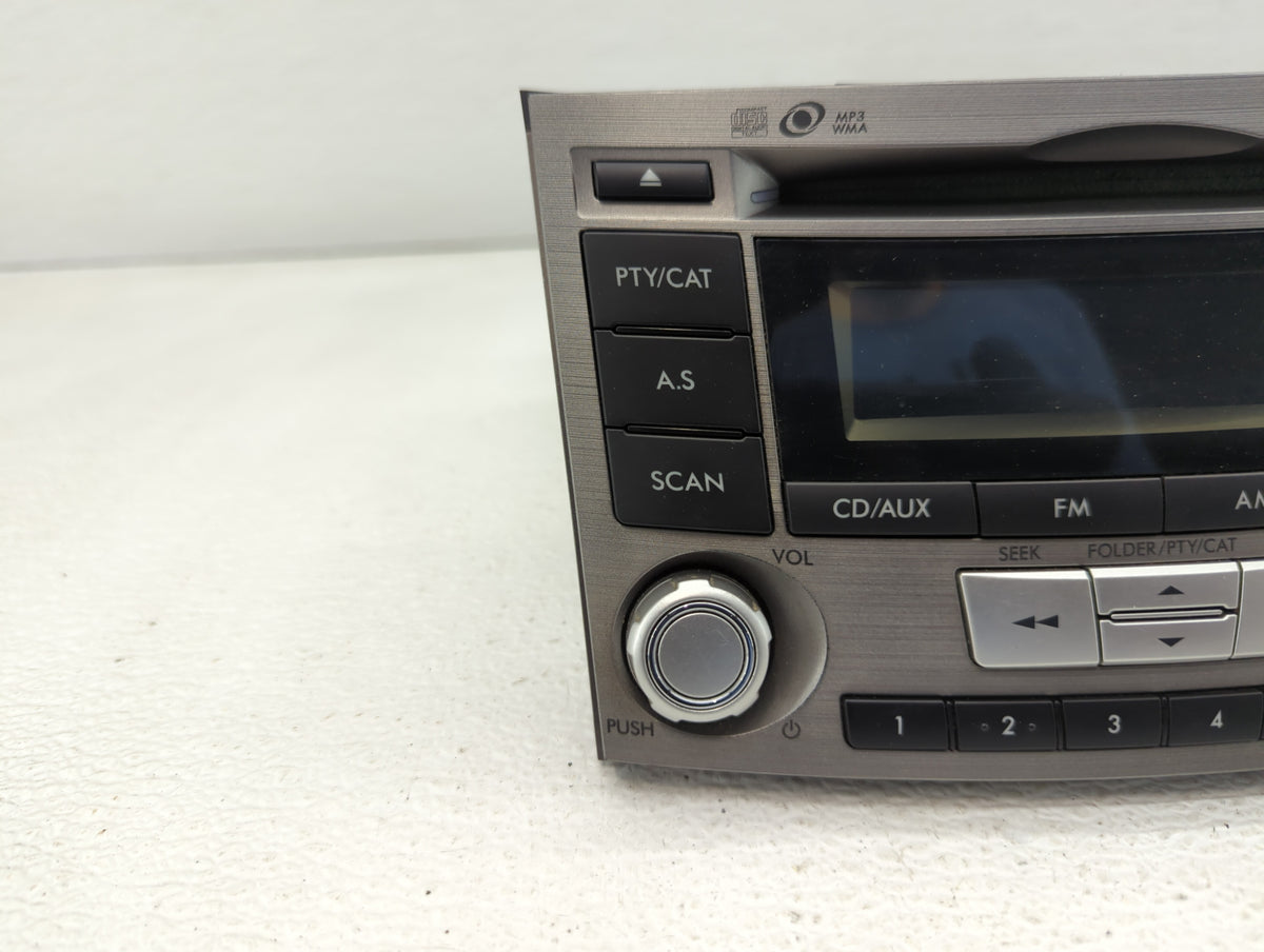 2012-2014 Subaru Legacy Radio AM FM Cd Player Receiver Replacement P/N:86201AJ66A 86201AJ61A Fits 2012 2013 2014 OEM Used Au
