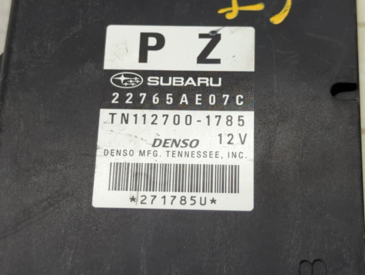 2013-2014 Subaru Legacy PCM Engine Control Computer ECU ECM PCU OEM P/N:22765AE07D 22765AE07B, 89661-08380 Fits Fits 2013 20