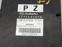 2013-2014 Subaru Legacy PCM Engine Control Computer ECU ECM PCU OEM P/N:22765AE07D 22765AE07B, 89661-08380 Fits Fits 2013 20