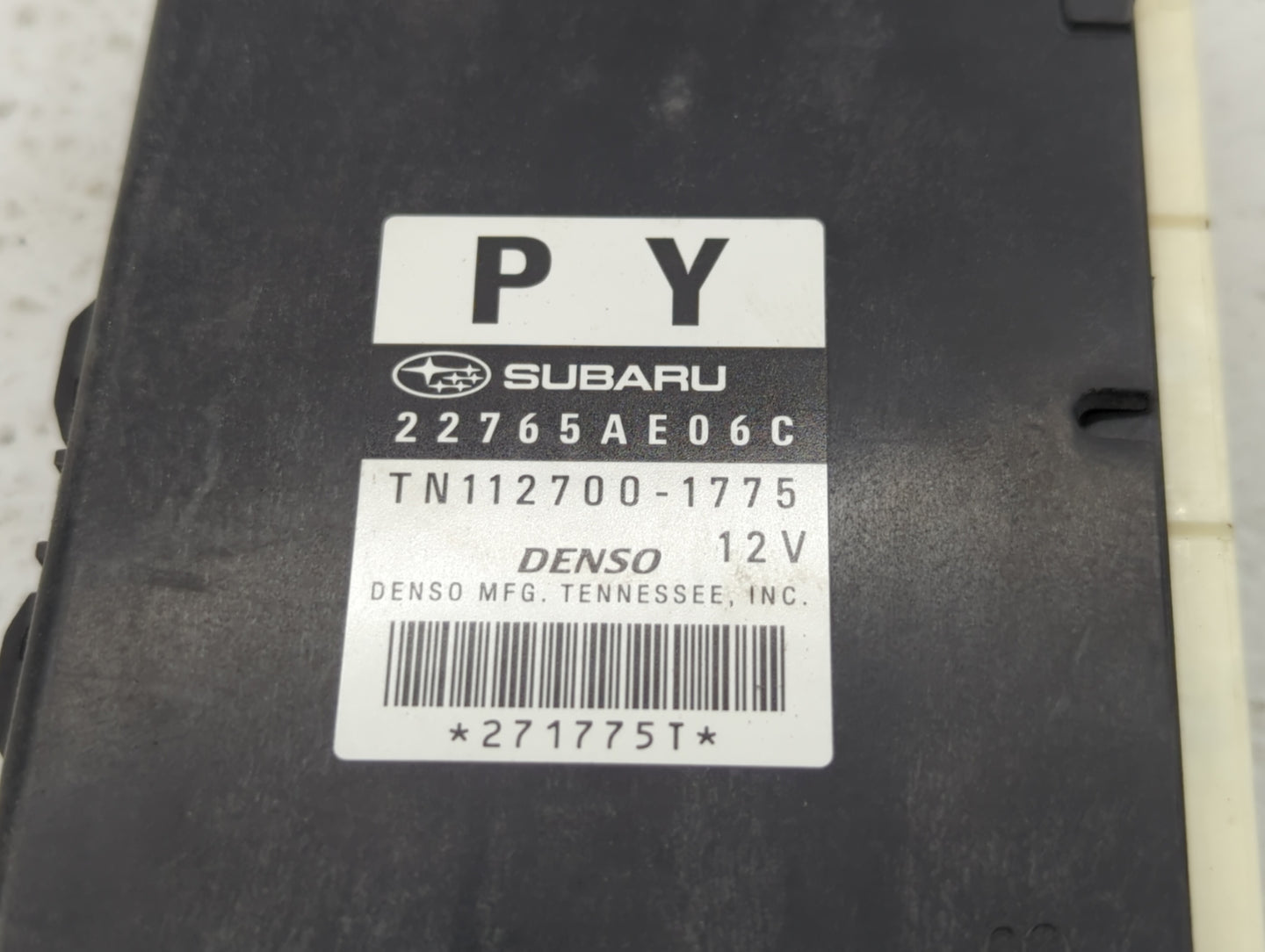 2013-2014 Subaru Legacy PCM Engine Control Computer ECU ECM PCU OEM P/N:22765AE04B 22765AE06E, 22765AE06A Fits Fits 2013 201