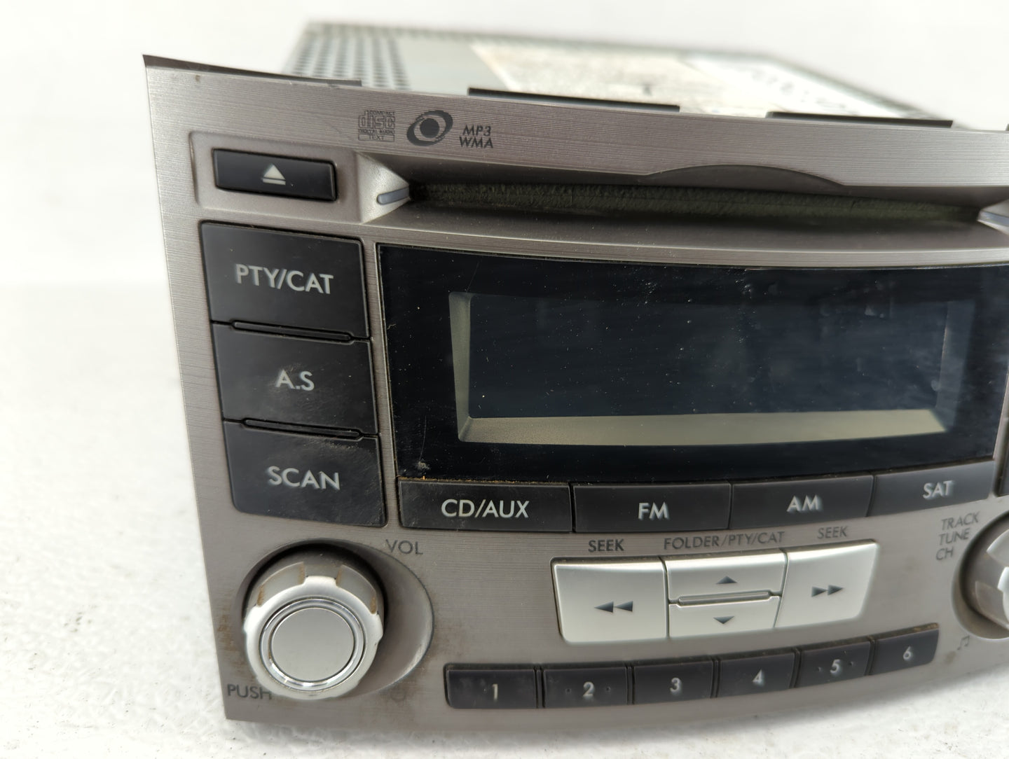 2012-2014 Subaru Legacy Radio AM FM Cd Player Receiver Replacement P/N:86201AJ61A 86271AJ60B, 86201AJ66A Fits Fits 2012 2013
