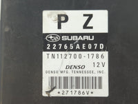 2013-2014 Subaru Legacy PCM Engine Control Computer ECU ECM PCU OEM P/N:22765AE06D 22765AE07C, 22765AE07D Fits Fits 2013 201