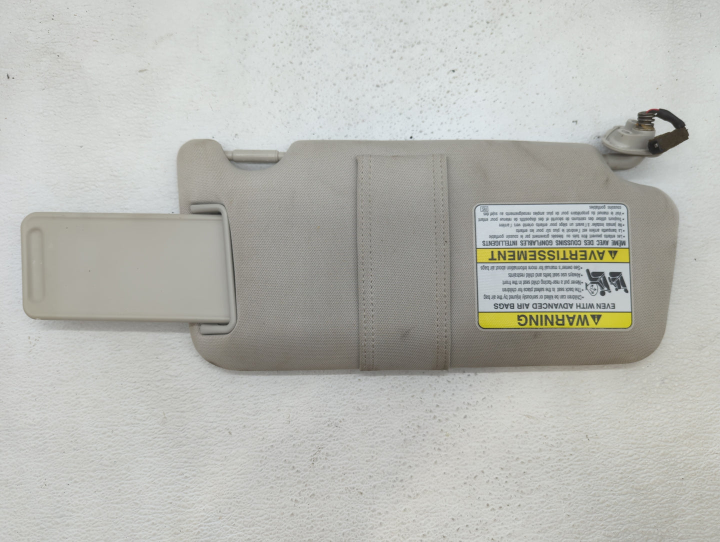 2010-2014 Subaru Legacy Sun Visor Shade Replacement Driver Left Mirror Fits Fits 2010 2011 2012 2013 2014 OEM Used Auto Part