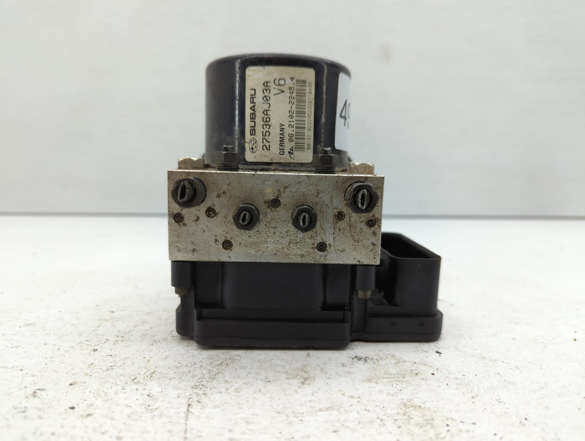 2013-2014 Subaru Legacy Anti-Lock Brake ABS Pump Module Actuator OEM P/N:27536AJ03A Fits Fits 2013 2014 OEM Used Auto Parts 