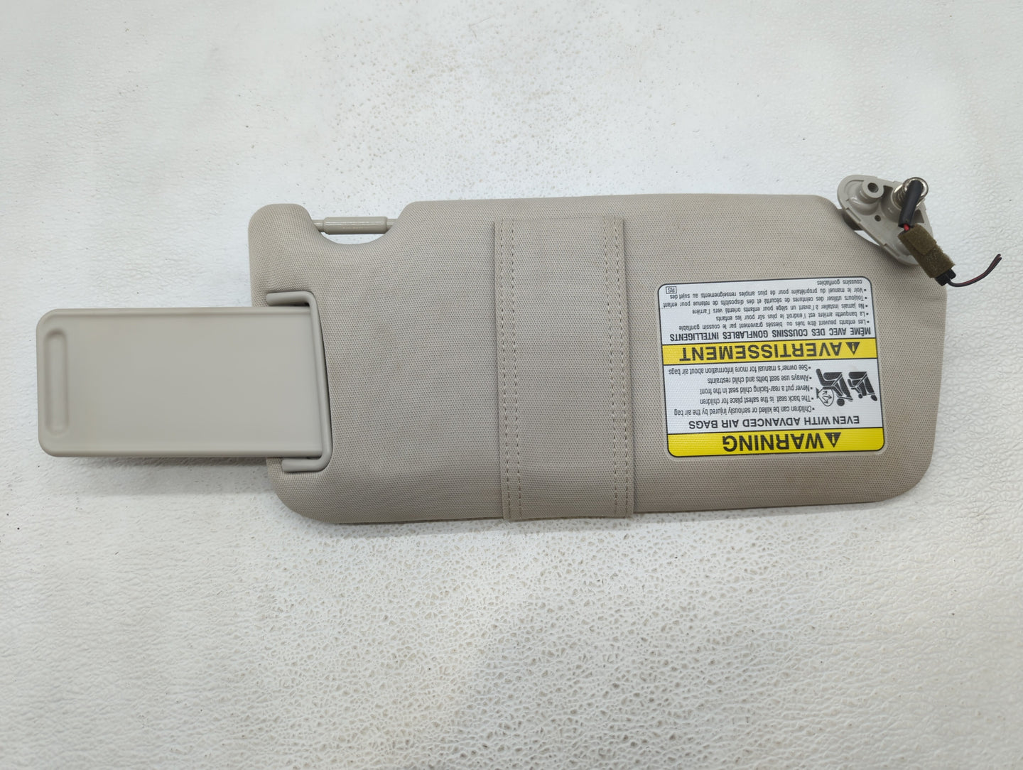 2010-2014 Subaru Legacy Sun Visor Shade Replacement Driver Left Mirror Fits Fits 2010 2011 2012 2013 2014 OEM Used Auto Part